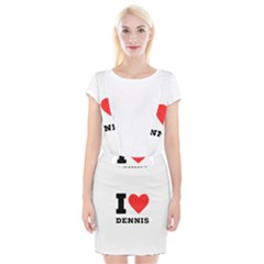 I Love Dennis Braces Suspender Skirt by ilovewhateva