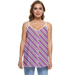 Background-102 Casual Spaghetti Strap Chiffon Top by nateshop