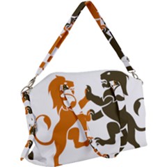 Lions Animals Wild Cats Canvas Crossbody Bag by Semog4