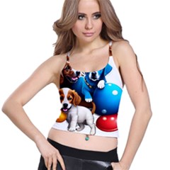 Cute Dog Dogs Animal Pet Spaghetti Strap Bra Top by Semog4