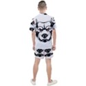 Dog Animal Mammal Bulldog Pet Men s Mesh Tee and Shorts Set View2