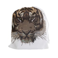 Tiger Comic Cartoon Animal Drawstring Pouch (2xl) by Semog4