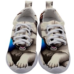 Dog Animal Pet Puppy Pooch Kids Athletic Shoes by Semog4