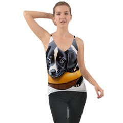 Dog Animal Cute Pet Puppy Pooch Chiffon Cami by Semog4