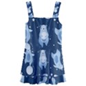 Bear Pattern Patterns Planet Animals Kids  Layered Skirt Swimsuit View1