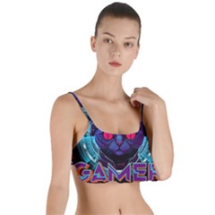Gamer Life Layered Top Bikini Top  by minxprints
