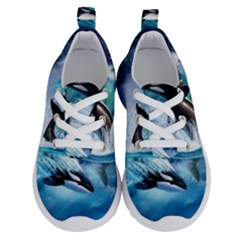 Orca Wave Water Underwater Sky Running Shoes by Semog4