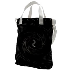 Abstract Mandala Twirl Canvas Messenger Bag by Semog4