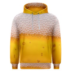 Beer Texture Liquid Bubbles Men s Overhead Hoodie by Semog4