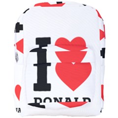 I Love Donald Full Print Backpack by ilovewhateva
