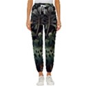 Tropical Leaves Leaf Foliage Monstera Nature Home Women s Cropped Drawstring Pants View1