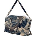Sea Dragon Kanagawa Sea Monster Canvas Crossbody Bag View2