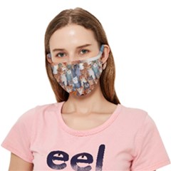 Cats Watercolor Pet Animal Mammal Crease Cloth Face Mask (adult) by Jancukart