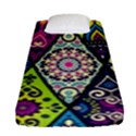 Ethnic Pattern Abstract Fitted Sheet (Single Size) View1