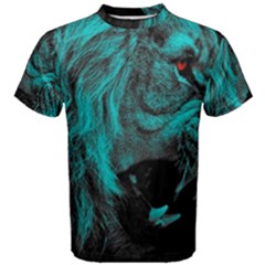 Angry Male Lion Predator Carnivore Men s Cotton Tee by Semog4