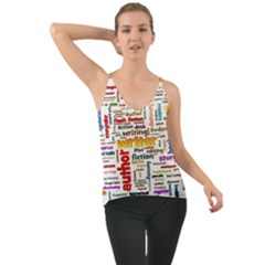 Writing Author Motivation Words Chiffon Cami by Semog4