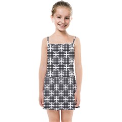 Pattern-vector-halftone-wallpaper Kids  Summer Sun Dress by Semog4