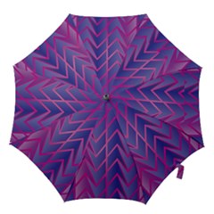 Geometric-background-abstract Hook Handle Umbrellas (small) by Semog4