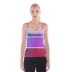 Pattern-banner-set-dot-abstract Spaghetti Strap Top by Semog4