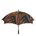 Pattern Accordion Golf Umbrellas View3