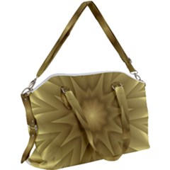 Background Pattern Golden Yellow Canvas Crossbody Bag by Semog4
