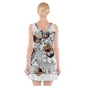 Gears Movement Machine V-Neck Sleeveless Dress View2