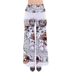Gears Movement Machine So Vintage Palazzo Pants by Semog4