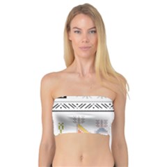 Bulgarian Folk Art Folk Art Bandeau Top by Salman4z