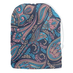 Background Ornament Paisley Drawstring Pouch (3xl) by Salman4z