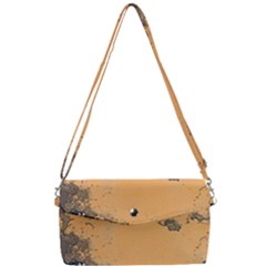 Waves Aesthetic Ocean Retro Sea Vintage Removable Strap Clutch Bag by Salman4z