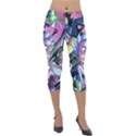 Rick And Morty Time Travel Ultra Lightweight Velour Capri Leggings  View1