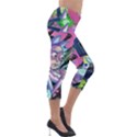 Rick And Morty Time Travel Ultra Lightweight Velour Capri Leggings  View4