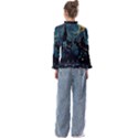 Hogwarts Castle Van Gogh Kids  Frill Detail Tee View2