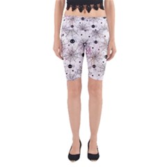 Creepy Spider Yoga Cropped Leggings by Salman4z