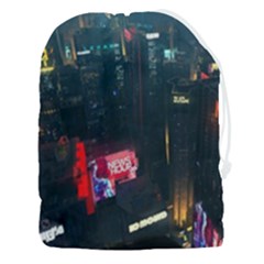 Cityscape Digital Art Drawstring Pouch (3xl) by Salman4z