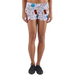 Medicine Yoga Shorts by SychEva