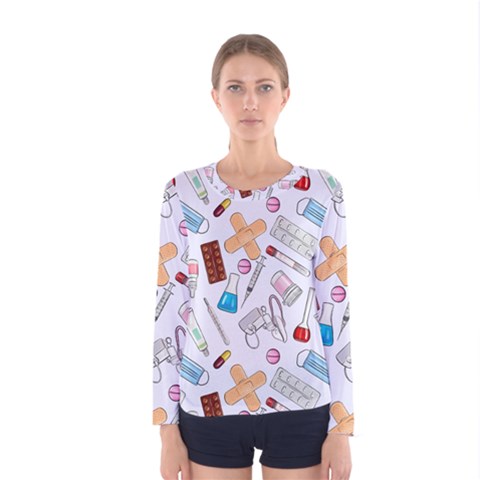 Medicine Women s Long Sleeve Tee by SychEva