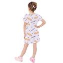 Medicine Kids  Short Sleeve Velvet Dress View2