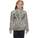 Old vintage astronomy Kids  Puffer Bubble Jacket Coat View1