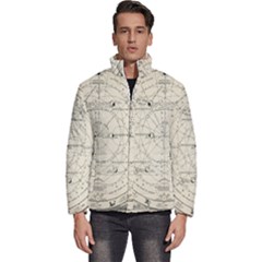 Astronomy Vintage Men s Puffer Bubble Jacket Coat by ConteMonfrey