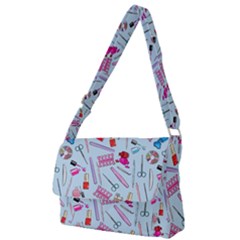 Manicure Nail Full Print Messenger Bag (s) by SychEva