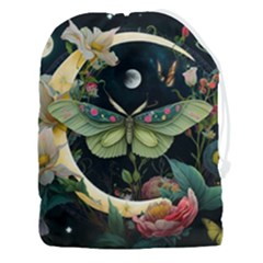 Flower Mot Moon Star Planet Drawstring Pouch (3xl) by Simbadda