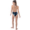 A Completely Seamless Background Design Circuitry Backless Halter One Piece Swimsuit View2