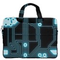 A Completely Seamless Background Design Circuitry MacBook Pro 16  Double Pocket Laptop Bag  View2