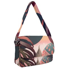 Leaves Foliage Plants Courier Bag by Ravend