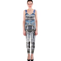 Squad Latvia Architecture One Piece Catsuit by Celenk