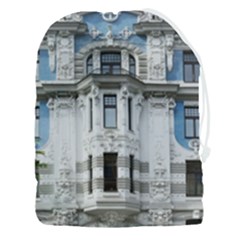 Squad Latvia Architecture Drawstring Pouch (3xl) by Celenk