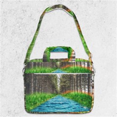River Forest Landscape Nature Macbook Pro 13  Shoulder Laptop Bag  by Celenk