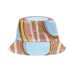 Dessert Food Donut Sweet Decor Chocolate Bread Bucket Hat by Uceng