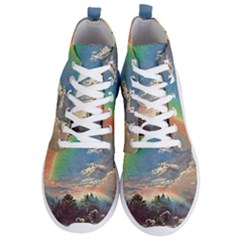 Abstract Art Psychedelic Arts Experimental Men s Lightweight High Top Sneakers by Uceng